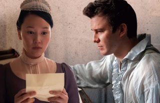 Sophie Baek (Yerin Ha) y Benedict Bridgerton (Luke Thompson). Foto:  Tudum / Netflix