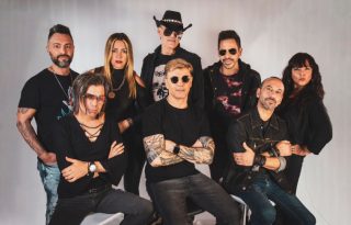 La banda de 'rock' argentina Vilma de Palma e Vampiros. Foto: Cortesía