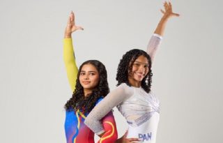  Isabella Herrera y Aylin Goon Lan, estarán en los Suamericanos. Foto: Cortesía.