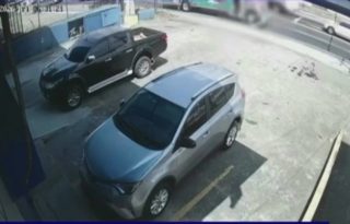 El accidente quedó grabado en video. Foto: Cortesía