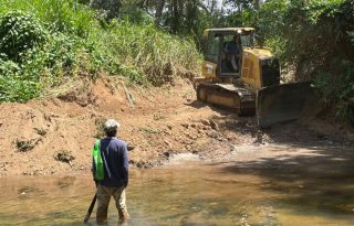 Los trabajos mejorarán la accesibilidad a esta zona agrícola. Foto: Eric Montenegro