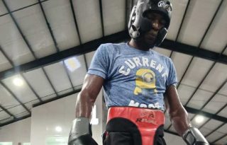 Eduardo Beckford peleará en  los 70 kilogramos en el clasificatorio rumbo a  los Juegos Centroamericanos y del Caribe 2026. Foto: Jaime A. Chávez 