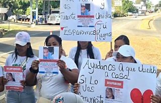 Los familiares agradecieron a todas las personas que compartieron la información y apoyaron en la búsqueda. Foto. Thays Domínguez