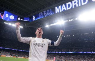 Valverde anotó tres goles para el Real Madrid. Foto: EFE