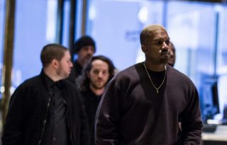 El cantante estadounidense Kanye West.  Foto: EFE / John Taggart