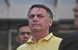 Bolsonaro fue trasladado el viernes al hospital. Foto: EFE