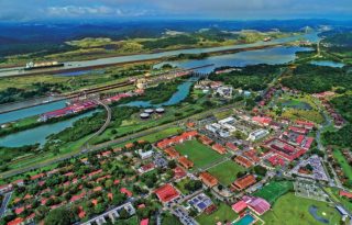 Vista área de Ciudad del Saber. Foto: Cortesía