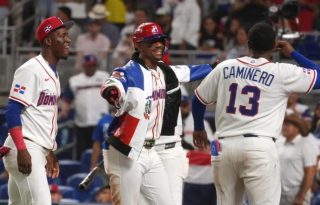 República Dominicana se enfrenta a Corea del Sur. Foto: EFE