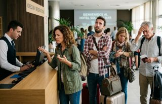 Los horarios de entrada y salida se  basan en un tema operativo de cada hotel. Foto: Gemini/IA