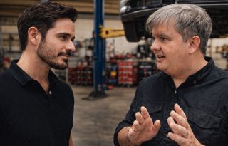 Robin Durán y Gaby Novo. Foto: Generada con https://chatgpt.com/