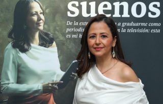 La autora del libro Elkiriam Caballero. Foto: CE