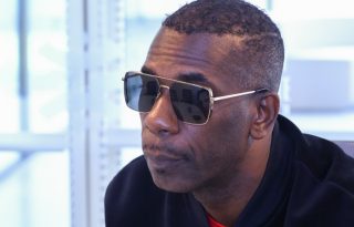 Nando Boom hablando en una entrevista con EFE en Ciudad de Panamá (Panamá). Foto: EFE / Carlos Lemos