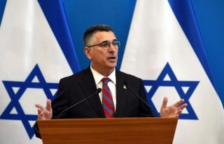 El ministro israelí de Asuntos Exteriores, Gideon Saar. Foto: EFE