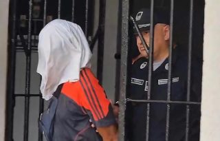 El implicado ha sido puesto en manos de las autoridades competentes con el fin de presentarlo ante un Juez de Garantías. Foto. PN