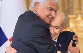 José Raúl Mulino y Luis H. Moreno. Foto: Cortesía