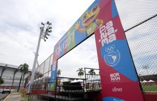 Instalaciones de la Ciudad Deportiva Irving Saladino este sábado. Foto: EFE