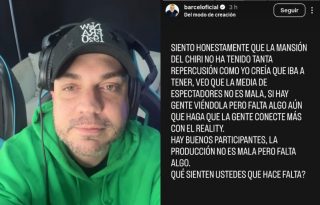 Juan Pablo Barceló. Fotos: Instagram