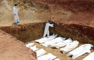 Se trató del entierro de solemnidad número 7. Foto: Cortesía