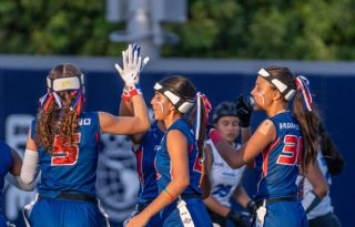 Panamá ganó oro en el Flag Football  Femenino. Foto: COP