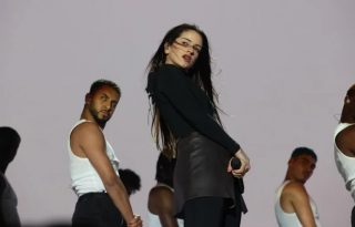 La cantante española Rosalía. Foto: EFE / Kiko Huesca