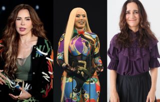 Gloria Trevi, Ivy Queen y  Julieta Venagas. EFE / J. Méndez/ O. Guzmán/ M. Guzmán