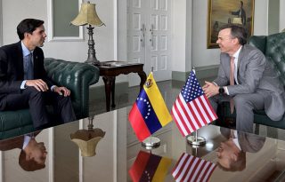 Nuevo encargado de negocios de Estados Unidos en Venezuela, John Barrett. Foto: EFE