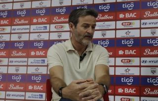 Thomas Christiansen, técnico de Panamá. Foto: Alexander Santamaría