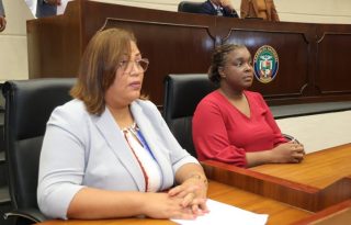 Jaeenne Mae Bynoe, madre de Bodoco,  ha tomado la bandera de esta causa. Foto: Cortesía