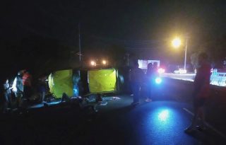 En el hecho también resultaron heridas tres personas, entre ellas una menor de edad, quienes permanecen bajo atención médica. Foto. Thays Domínguez
