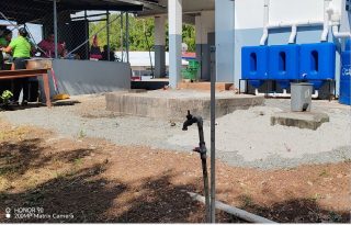 Los tanques de almacenamiento de la escuela son abastecidos dos veces a la semana por carros cisterna del Instituto de Acueductos y Alcantarillados Nacionales (IDAAN).