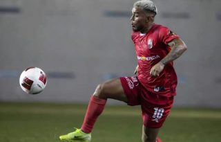 Pinzón fue parte de la selección nacional y tuvo un corto paso por el futbol venezolano y en España. Foto LPF