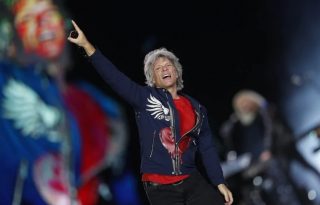 El cantante Bon Jovi. Foto: EFE / Marcelo Sayão