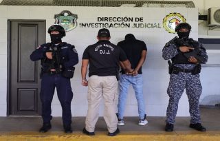 Estamentos de seguridad aprehenden a presunto homicida.  Cortesía 
