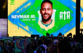 Neymar, fue convocado por Ancelotti. Foto: EFE