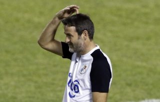 Thomas Christiansen, técnico de Panamá. Foto: EFE