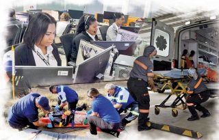 El SUME actualmente cuenta con 31 establecimientos y 22 ambulancias. Foto: Cortesía /Epasa