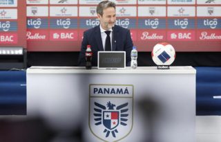 Thomas Christiansen, técnico de Panamá. Foto: EFE