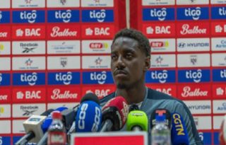 José 'Coto' Córdoba, defensa del seleccionado panameño. Foto: FPF