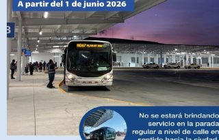 El intercambiador está funcional desde el pasado 13 de abril. Imagen: Cortesía