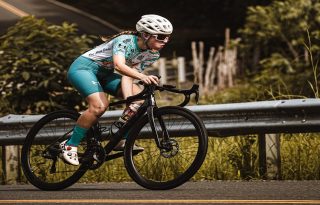 Los ciclistas mostraron gran nivel de competencia.