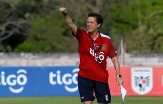 María 'Toña' Is entrenadora de la selección femenina de Panamá. Foto: FPF