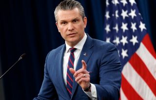 Secretario de Guerra de Estados Unidos, Pete Hegseth. Foto: EFE/Archivo
