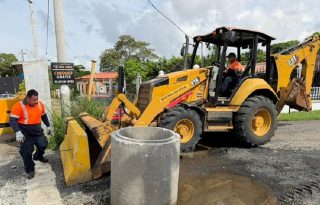  la ATTT llevará a cabo el acondicionamiento integral de la vía, además de aceras peatonales, además de la instalación de resaltos de seguridad.