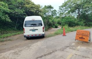 Se realizan gestiones para la rehabilitación de la carretera nacional que comunica Santiago con Soná y otros sectores de la región. Foto. Melquíades Vásquez