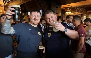 Escocia jugará ante Brasil su último partido de la fase de grupos. Foto: EFE