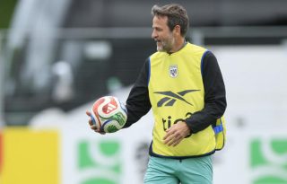 Thomas Christiansen, técnico de Panamá. Foto: EFE