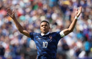 Mbappé es el capitán de Francia. Foto: EFE
