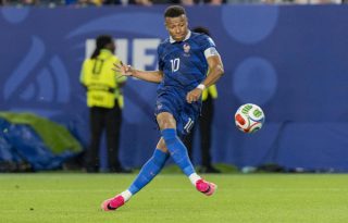 Mbappé es el capitán de Francia. Foto: EFE
