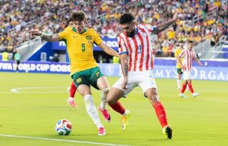 Paraguay es tercera y a la espera de resultados. Foto: EFE