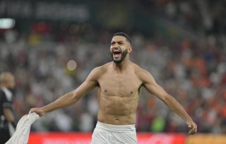 Ismael Saibari de Marruecos anotó el último gol de Marruecos por la vía penal. Foto: EFE